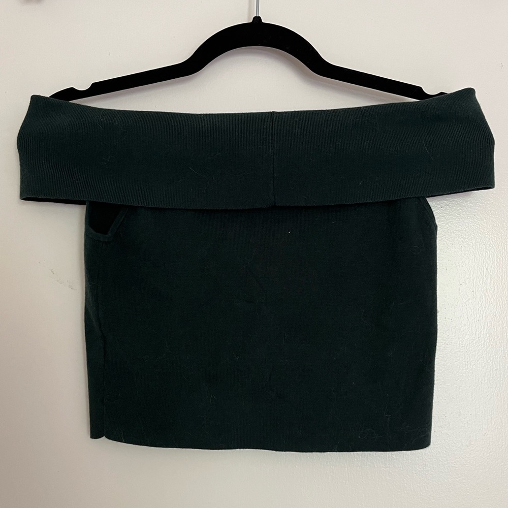 Express Off Shoulder Crop Top